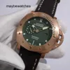 Panerai Luminors vs Fabrika Üst Kalıcı Otomatik İzleme S.900 Otomatik İzleme PAM00382 Büyük Kadran Eski Aydınlık Su Geçirmez WATC Re4e