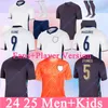 23 2024 25 Euro Cup EnglandS Trikot BELLINGHAM Heim-Auswärts-Fußballtrikots RICE SAKA FODEN RASHFORD STERLING STONES GREALISH KANE Männer Kinder Fans Spieler Fußballtrikot-Set