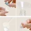 Förvaringsflaskor silikon påfyllningsbar lotion flaska tom rese bärbar press schampo dusch