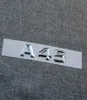 Chrome ABS plastbilstam Bakre bokstäver Badge Emblem Decal Sticker för MercedesBenz A45 AMG7553951