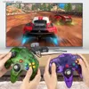 Игровые контроллеры Джойстики 8 цветов Проводной геймпад для Nintendo N64 Консоль управления для N64 Классический джойстик Ретро игровой контроллер для Nintendo AccessY240322