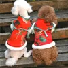 Hundkläder 2024 Kinesisk vårfestivalårkläder Tang Suit Cheongsam varm valprock Bichon Yorkie Poodle Outfit