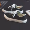 Wanderschuhe für Damen, Skateboard-Sneaker, modisches Segeltuch, lässig, atmungsaktiv, leicht, Sport