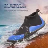 Ayakkabılar 5mm neopren tüplü dalış botları su ayakkabıları vulkanizasyon kış soğuk prova yüksek üst sıcak yüzgeçler erkekler için mızrak kuşatma