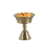 Candle Holders Beautifully Crafte Lamp Support Base Tray Round Holder