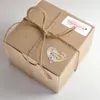 Pink Gift Wrap You 120Pc "Thank For Your Order" Stickers Supporting My Business Package Decoration Seal Labels Stationer r