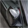 Adesivos de carro para benz ml w166 gle w167 20122021 2 pçs espelho retrovisor lateral chuva sobrancelha viseira pára-sol guarda entrega entrega automóveis otl9k