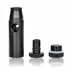 Tobacco Snuff Snorter Kit Snuff Aluminum Storage Stash Jar Herb Pill Box Sniffer Tube Straws Container with Brush tool