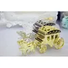 Favor Candy 100pcs Cinderella Paiting Box Box Casamento Wedding Favours and Gifts Event Party Materiały