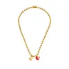 Pendanthalsband Flower Necklace Designer Love Gold Chain Jewelry For Men Buddha Lång anpassad hjärtmärke Westwood Sterling Sier Cross N DHV95