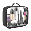 Förvaringspåsar kosmetisk resepåse pvc kvinnor blixtlås klar makeup skönhet fodral smink organisator bärbar handväska verktygslåda