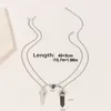 Chains Magnetic Heart Clasp Couples Gifts Healing Stones Spiritual Pendant For Boyfriend And Girlfriend NIN668