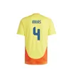 2023 2024 2025 Colombia James voetbaltruien Falcao Borre Luis Diaz Cuadrado D.Sanchez Cordoba J.Lerma L.Sinisterra Borja Nationaal team 24 25 voetbal Mannen Kids Shirt