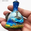 Magneti per il frigo Edificio storico in stile ucraino Frich magnete souvenir turistico fatto a mano refrigerante articolo decorativo magnetico fatto a mano Y240322