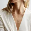 E-Manco uttalande rostfritt stål halsband kvinnor månen hänge halsband läckra chokers halsband för kvinnor examen gåva y200323299i