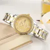 WWOOR Top Brand Luxury Ladies Watch Original Diamond Womens Waterproof Stainless Steel Wrist Date Reloj 240318