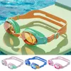 Dzieci pływające gogle wodoodporne anty przeciwmienia szczelne hd pływanie dzieci profesjonalne okulary nurkowe 240312