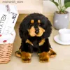 Bambole di peluche Kawaii Baby Doll Simulazione Cane e lupo Peluche Vita Riempimento Pet Doll Morbido Anime Decorazione Giocattolo Regalo per bambini Q240322