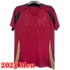 NIEUW 2024 2025 België Jersey Home Away Soccer Jerseys Mens Kids 24 25 Maillot Foot Belgiques de Bruyne Lukaku voetbaljersey shirt uniform 1008