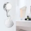 Kitchen Storage 5Pcs Chromed Vacuum Suction Cup Hooks For Towel Bathroom Wall Self Adhesive