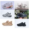Triple S 3 Paris 3.0 Casual Shoes Grey Orange Yellow Casual Shoes Fashion Platform Sneakers Tess S. Gomma Mens Trainers Black Glod Size 36-45 Dust Bag and Shoes 77