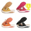 casual women's sandals for home outdoor wear casual shoes GAI colorful orange apricot new style large size fashion trend women size35-42