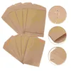 Gift Wrap 10 Pcs Kraft Paper Portfolio A4 Envelope Tether File Document Pouch Organizer Holder