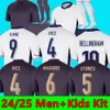 2024 2025 Angleterre Bellingham Kane Soccer Jerseys Grealish Rashford Mount Foden Saka 24 25 National Football Shirt Men Kids Kit