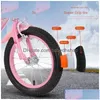 Cyklar rida-ons barnscykel med hjälphjul korg med hög kolstål ram 12/14/16/18/20 tum cykel i 2 till 10 år o DHPKY