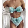 Frauen Bademode Fliege Sexy Bikinis 2024 Weiblichen Badeanzug Schwimmen Badeanzüge Mädchen Brasilianischen Bikini Set Bademode Badende