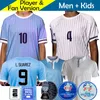 Urugwaj 2024 Copa America Cup Soccer Jersey Camisetas Kids Kit 2025 National 24/25 Home Away Football Shirt 100th Anniversary Special Vaerde Suarez