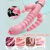 Dans les vibrateurs 3 1 gode lapin vibrateur étanche USB magnétique rechargeable Anal clito vibrateur jouets sexuels pour femmes couples Sex Shop 2024