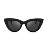 Solglasögon 2022 Fashion Round Cat Eye Style Solglasögon för kvinnor Lyxvarumärkesdesigner Retro Solglasögon för kvinnor Gafas de Sol UV400 J240322