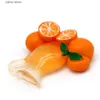 Aimants pour réfrigérateur Verre imitation bouteille de jus d'orange tige de réfrigérant magnétique décoration de cuisine 3D fruit jus d'orange collection mignonne aimant de réfrigérateur Y240322