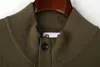 Pulls en pierres de marque pour hommes de haute qualité, classique, poitrine semi-fermée, badge brodé, vêtements d'île