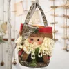 Christmas Santa Tree Ornaments Claus Snowman Home Party Decoration Children Candy Gift Bags 60Pcs 496