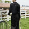 Vêtements ethniques 2024 Tang Style Femmes Femmes Chinois Amélioré Hanfu Cheongsam Robe Ensemble National