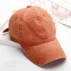 Ball Caps Four Seasons Men's And Women's Fashion Light Board Cotton Sports Sunscreen Hat Outdoor Solid Color Used Washed Baseball