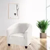 Pokrywa krzesła stały kolor aksamitnej wanni wann fotele rozciągają pojedynczą elastyczną sofę slipową okładkę na okładkę do baru