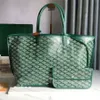 Designer de alta qualidade conjunto de duas peças sacos de compras bolsa de couro com carteira PM GM titular cruz corpo totes chaves moedas bolsas de ombro bolsa mulheres verde marrom flor saco