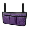 Aufbewahrungstaschen Klappstuhl-Organizer-Tasche Wasserdichte Rollstuhl-Armlehnenseite für die meisten Räder und Zubehör für mobile Geräte