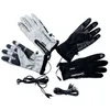 Rowerowe rękawiczki USB Electric Heating Riviles 5 palców Pełne ciepło Dyspozytor na wynos zimowy Kolarstwo polowanie ciepłe rękawiczki na gołe palce dotyk 240322