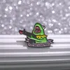 Funny Frog Let Me Love You Enamel Pin Creative Animal Brooches Cartoon Glitter Lapel Badge Jewelry Clothes Hat Backpack Pin Gift