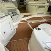 zy 2004 Crusier Yachts 540 Piattaforma da bagno Pozzetto Pad Barca Schiuma EVA Tappetino in teak Autosupportante adesivo SeaDek Gatorstep Style Floor
