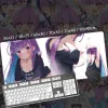 Pads Anime Custom Design XXL Mouse Pad Hololive Vtuber Minato Aqua Theme Gamer Sexig flicka stor skrivbord Mat datorspel Tillbehör