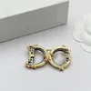 Broche de marque rétro, lettres en cuivre, Vintage, classique, médiéval, personnalisé, en laiton, bijoux de fête chic