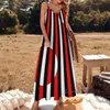 Vestidos informales ¡Negro, blanco y rojo por todas partes!Vestido sin mangas Ropa Verano Mono de mujer Estilo coreano