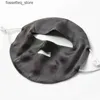 Máscaras faciais de moda Pescoço Gaiter Etiqueta recomendada protetor solar ajustável máscara facial Eaands cuidados com a pele beleza máscara facial de seda para dormir L240322