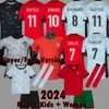 2024 Joao Felix 포르투갈 축구 유니폼 24 25 Ruben Neves 포르투갈 축구 셔츠 Bernardo Bruno Fernandes Camisa de Futebol 남자 키트 어린이 장비 3xl 4xl
