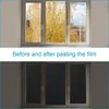 Window Stickers Garneck Room Darkening Blackout Film Self-adhesive Privacy Protection Tint (Black)